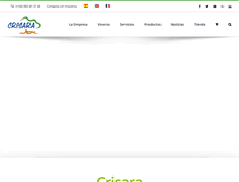 Tablet Screenshot of crisara.com